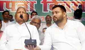 BJP releases video song targeting Lalu Prasad, Tejashwi for corruption; RJD hits back 