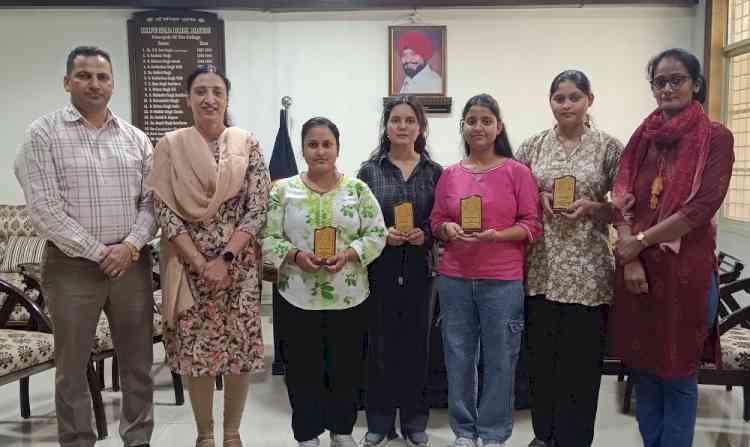 Students of Lyallpur Khalsa College Jalandhar have performed splendidly in Guru Nanak Dev University exams