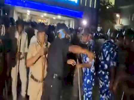 WBSSC recruitment case: Cops cane-charge protesting teachers near Bengal education dept HQ