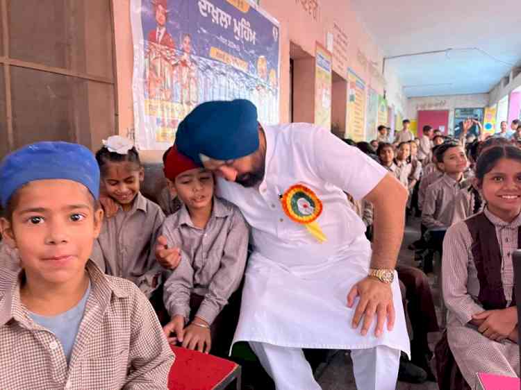 Punjab Sikhya Kranti- Cabinet Minister Hardeep Singh Mundian dedicates infrastructure development projects worth Rs 71.50 lakh in six govt schools