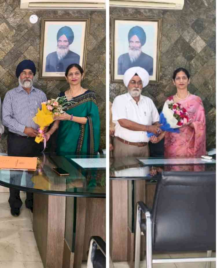 Dr. Ajit Kaur appointed as Principal of Ramgarhia Girls College  