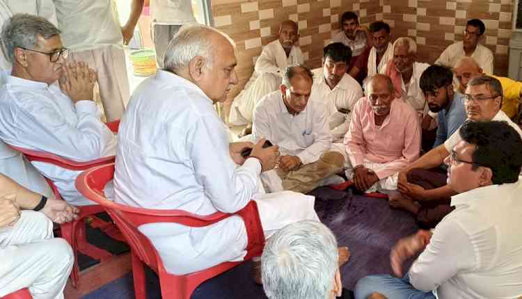 सीवरेज में गिरने से 3 लोगों की दुखद मौत पर पूर्व सीएम हुड्डा ने जताया शोक