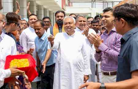 Nitish Kumar inaugurates state's first subway & multi-model parking hub in Patna