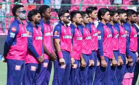 IPL 2025: Players pay tribute to Indian armed forces before RR-PBKS match in Jaipur 