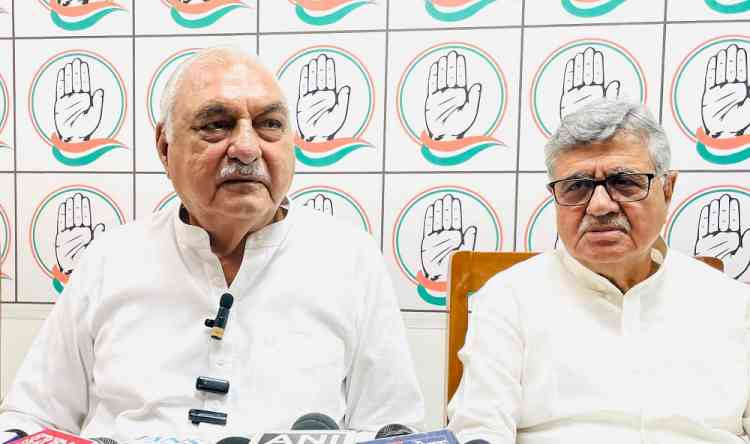 सही समय पर सही कदम उठाती बीजेपी सरकार तो हरियाणा को मिलता उसके हक का पानीः पूर्व सीएम हुड्डा