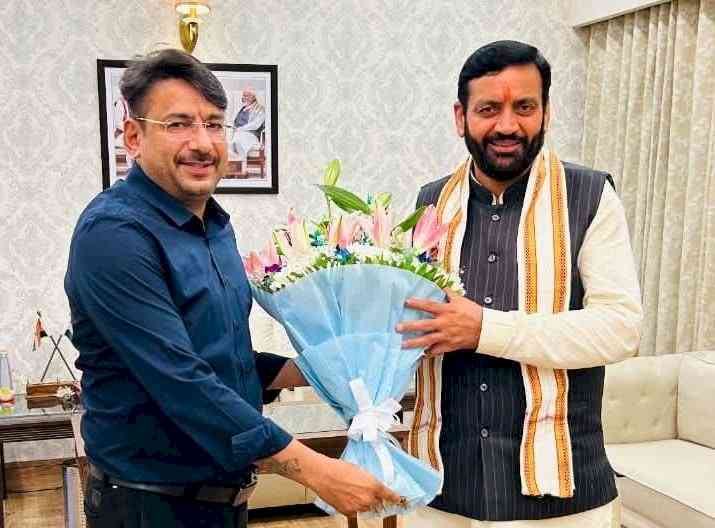 नायब सरकार की सब्सिडी से हरियाणवी फ़िल्म उद्योग के स्वर्णयुग की शुरुआतः गजेंद्र फोगाट