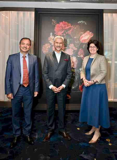 EAM Jaishankar arrives in Netherlands, to discuss strengthening bilateral ties 