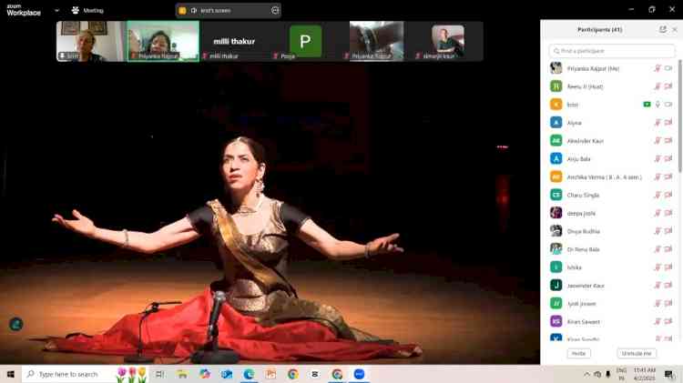 International Webinar on “Tradition and Transition: Changing Contours of Kathak – As an Entrepreneurial Venture”