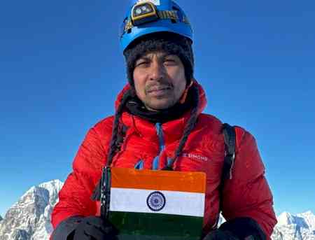 Tripura mountaineer Aritra Roy conquers Mount Everest