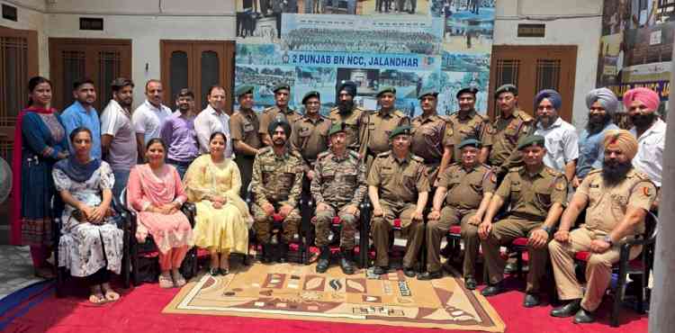 Promotional Ceremony of NCC Officers held at 2 Pb NCC Battalion