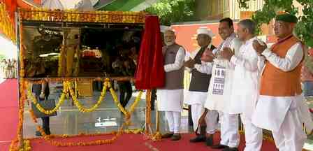 PM Modi inaugurates Amrit Bharat Deshnoke Railway Station, flags off Bikaner-Mumbai train service 