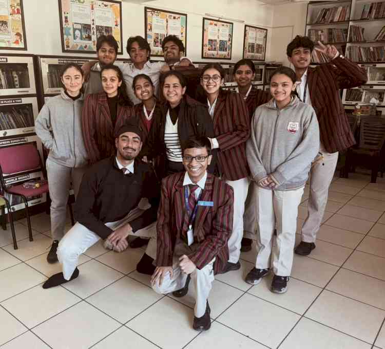 IGCSE: Grade X Students of First Steps School, Sector-26 Shine
