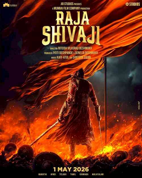 Jio Studios and Mumbai Film Company’s Magnum Opus RAJA SHIVAJI to Release Globally on May 1, 2026