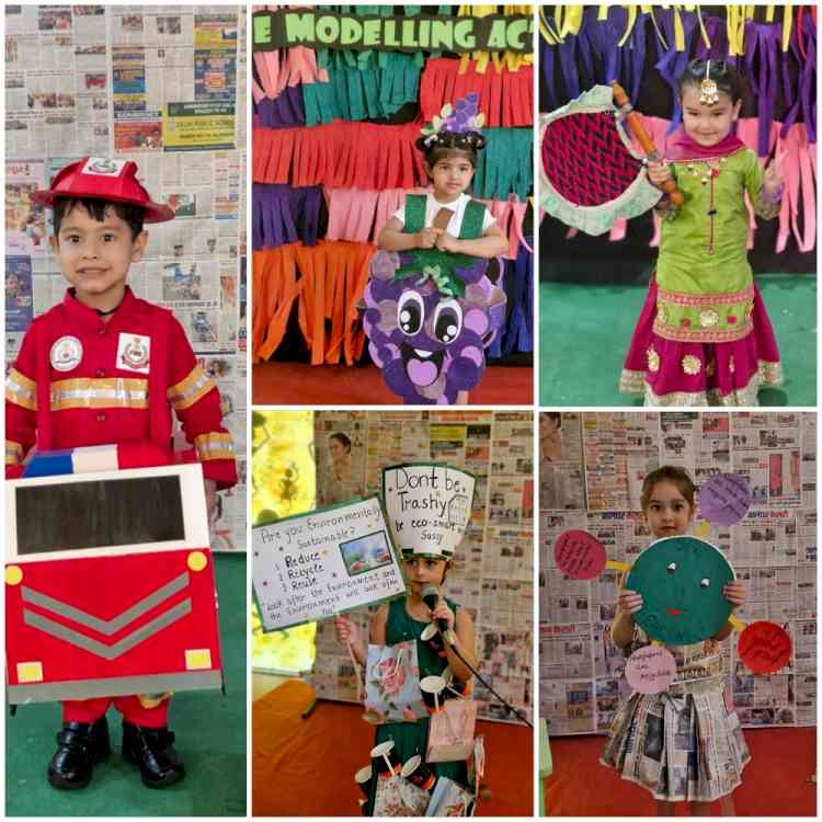 Ivy world playschool organises Modelling Competition celebration for the young learners 