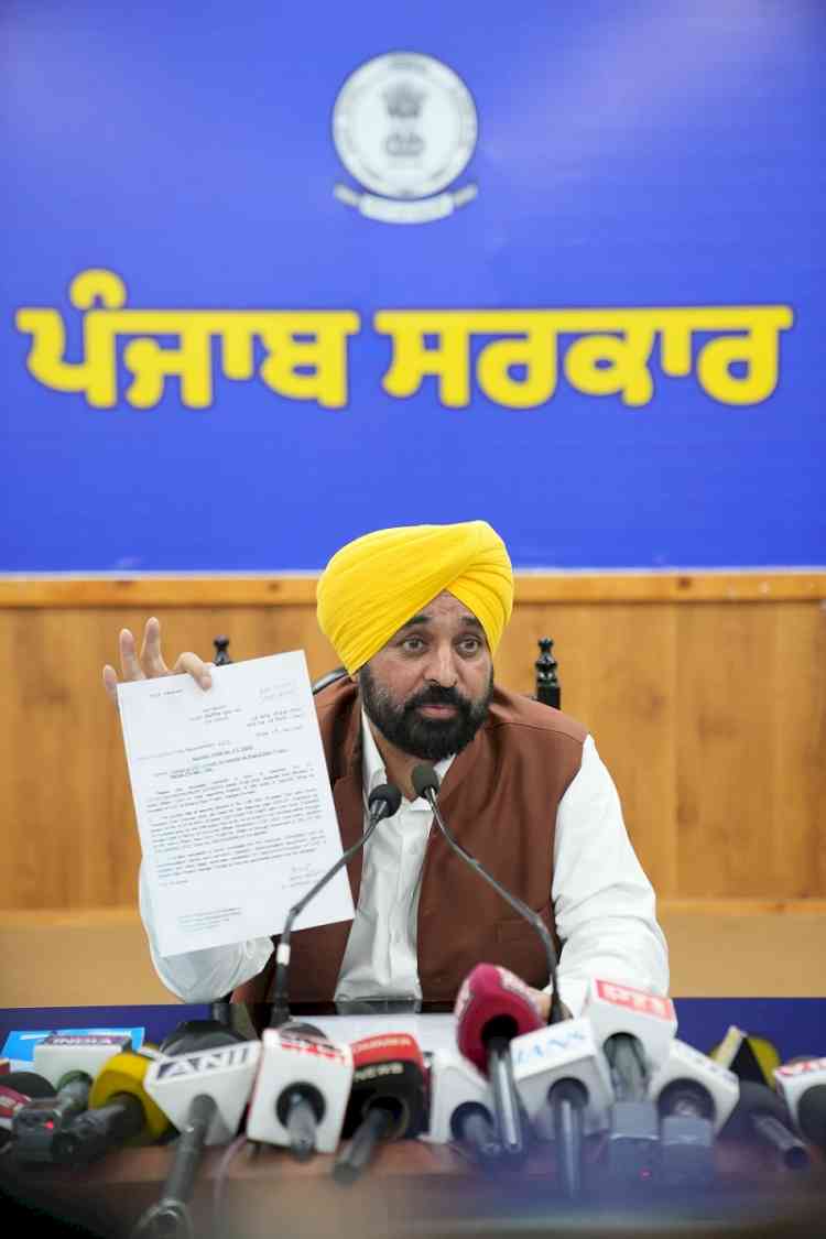 Punjab Will Not Pay to Be Robbed: CM Mann Slams Centre’s Move to Deploy CISF at Bhakra Dam