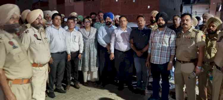 Massive Cordon and Search Operation Conducted in Ludhiana