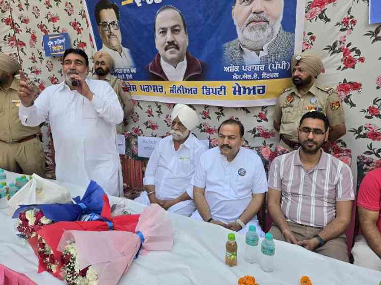 MLA Prashar, MLA Bagga and Sr Dy Mayor lead Nasha Mukti Yatra in ward no. 90; vows to eradicate drug menace