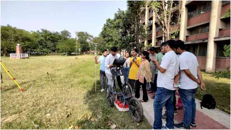 Specialised workshop on “Mapping using UAV & D-GPS Technology”