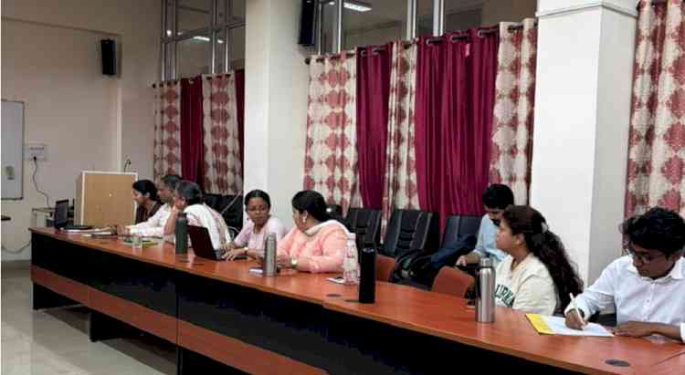 Session on “Managing Anxiety as an Academic Researcher” by Prof. Jyoti Grewal