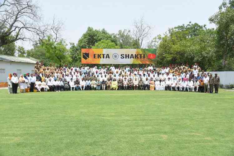 Ekta Shakti: Indian Army thanks civil administration and citizens of Ferozepur district for their invaluable support