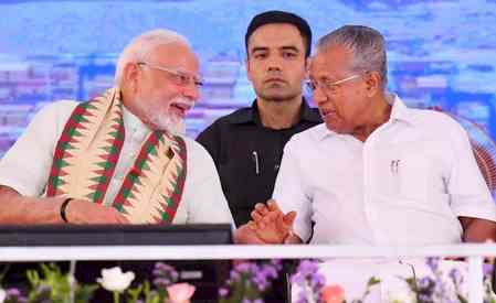 PM Modi wishes Kerala CM on his 80th birthday 