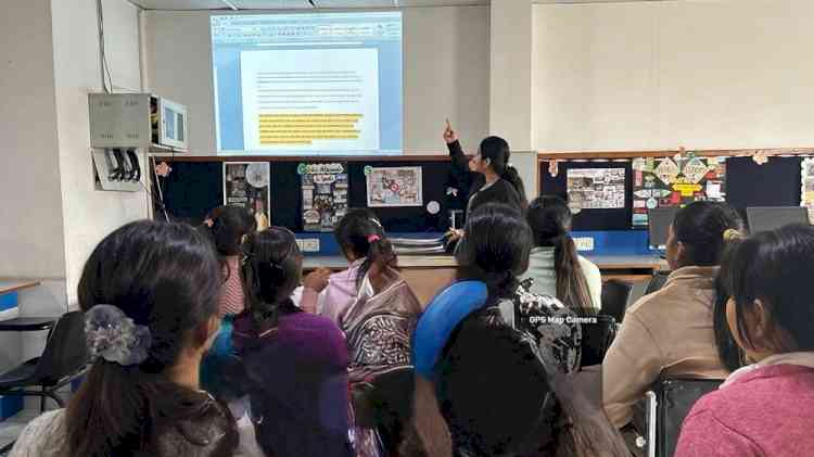 PG Department of Computer Science and IT of PCM S.D. College for Women holds Five Day Workshop on MS Office