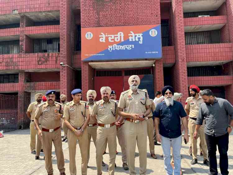 Commissionerate Police conducts surprise inspection of Ludhiana Central Jail