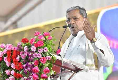 'We see our growth in the growth of India': K'taka CM Siddaramaiah