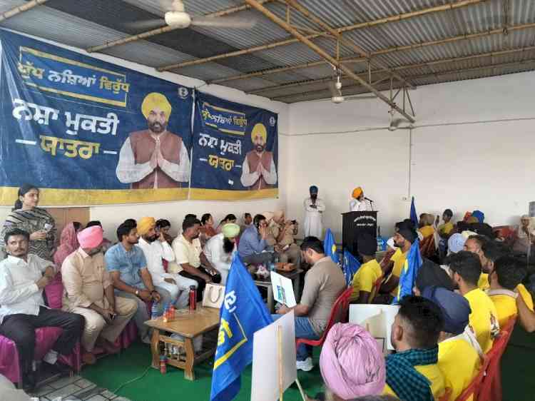 AAP Ministers and MLAs Continue ‘Nasha Mukti Yatra,’ Hundreds of Villages Join Awareness Drives