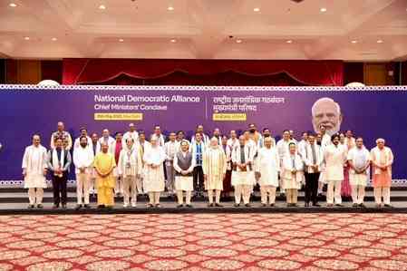PM Modi chairs NDA chief ministers, deputy CMs meet; tribute paid to Pahalgam victims 