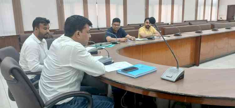 ADC holds meeting with political parties, briefs process of nomination filing and ECI guidelines