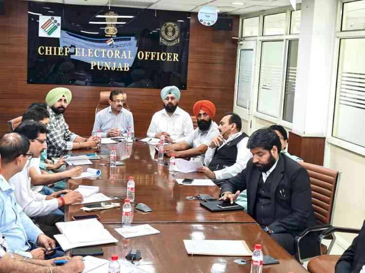 Ludhiana West Bye-poll:  ACEO holds meeting with political parties, briefs process of nomination filing and ECI guidelines