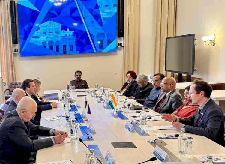 Dr. Ashok Kumar Mittal Joins Indian Parliamentary Delegation to Russia