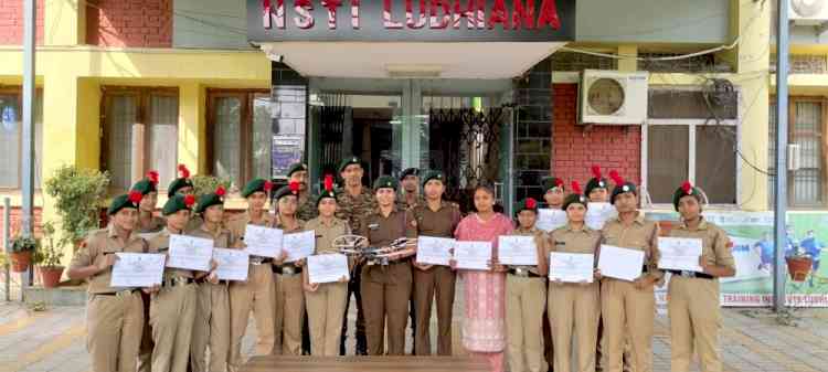 3 Punjab Girls Bn NCC Cadets undergo drone training at NSTI