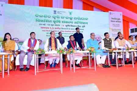 Union Minister Shivraj Singh Chouhan launches 'Viksit Krishi Sankalp Abhiyaan' in Puri