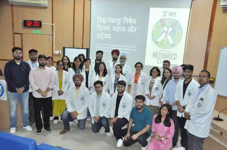 World No Tobacco Day Celebrated at DMC&H