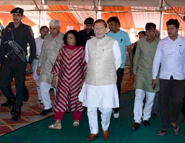 15 एकड़ से अधिक जगह में होगा भगवान परशुराम जन्मोत्सव कार्यक्रमः कैबिनेट मंत्री डॉ अरविंद शर्मा