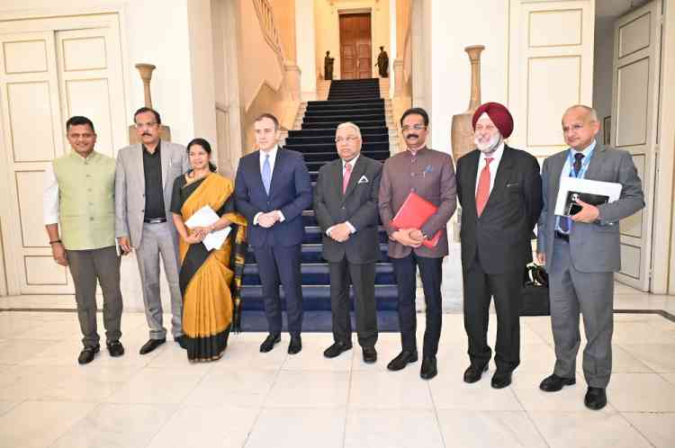 MP Dr. Ashok Kumar Mittal Joins All-Party Parliamentary Delegation Visit to Greece