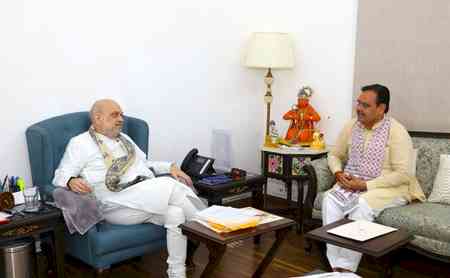 Rajasthan CM meets HM Amit Shah, discusses developmental issues