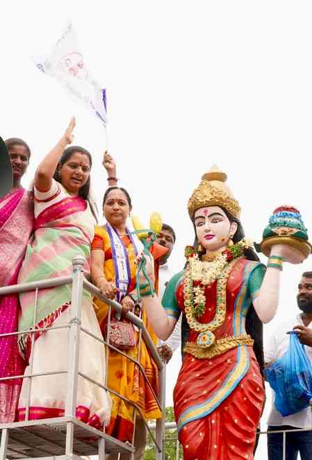 My only aim is to save BRS, says Kavitha
