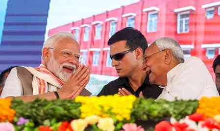 CM Nitish hails caste census decision, thanks PM Modi for historic development push in Bihar