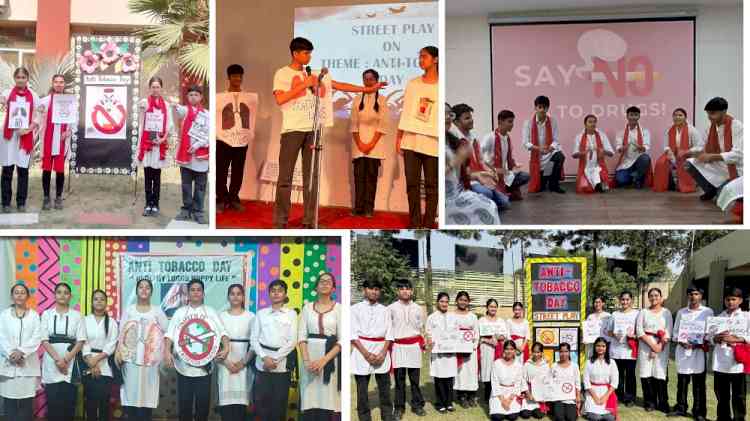 Say No to Tobacco, Say Yes to Life!” – Innocent Hearts Students Launch Anti-Tobacco Awareness Campaign