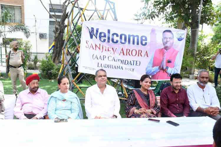 People Are Contesting for Me, Says MP Arora Amid Bypoll Campaign