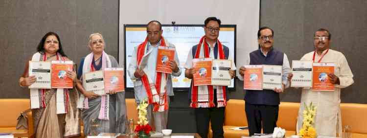 Union Minister Kiren Rijiju visited Sharda University