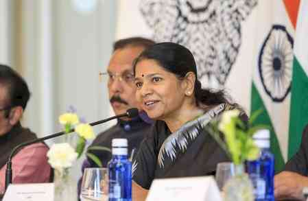 Stalin applauds Kanimozhi's response on national language in Spain leg of Op Sindoor outreach