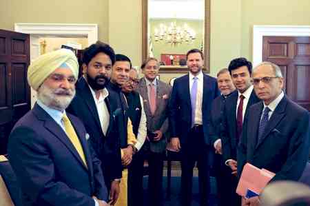 Indian delegation calls on US Vice President Vance, has 'excellent meeting'