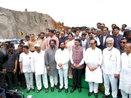 CM Fadnavis inaugurates final phase of Nagpur-Mumbai 'Samruddhi Mahamarg', says path to prosperity delivered