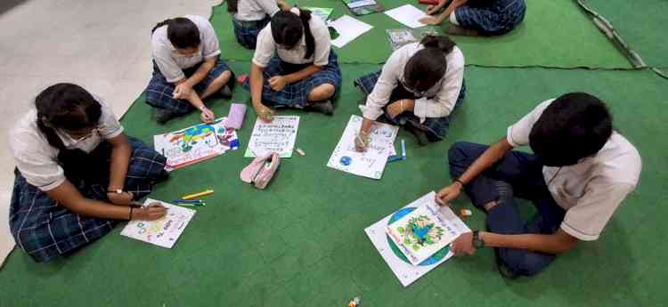 Sanskriti KMV School Empowers Young Hearts to Heal the Earth
