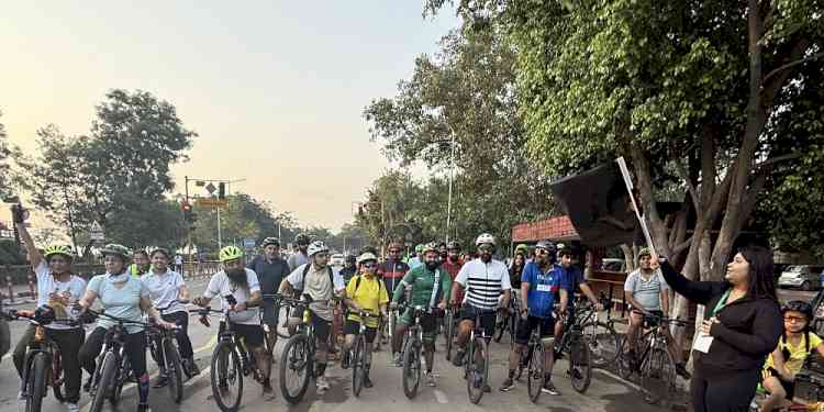 Cyclothon Held To Mark World Environment Day