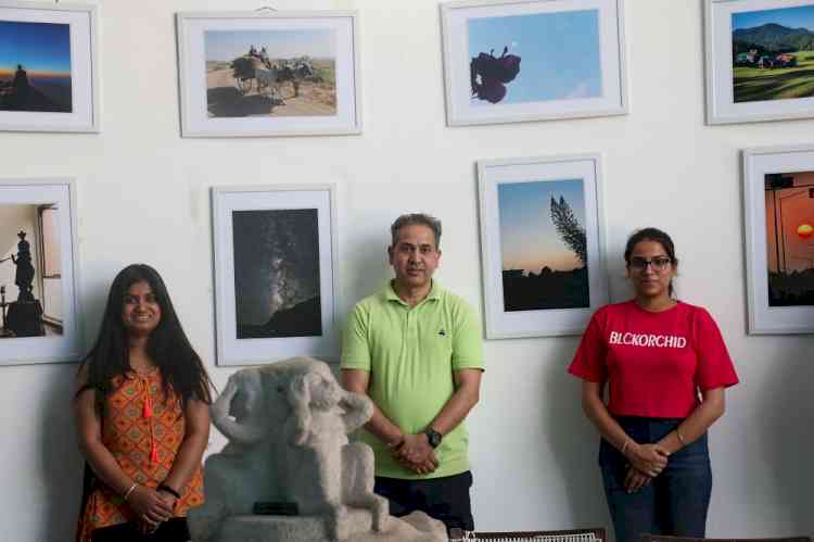 Photography exhibition by students of PU at Gandhi Bhawan